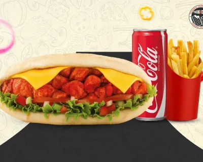 Menu Sandwich Chicken Curry Tandoori 